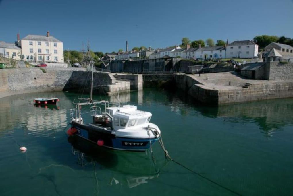 The Captain'S House Charlestown St Austell Exterior photo